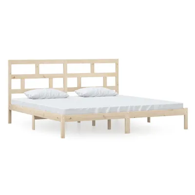 Produktbild von vidaXL Massivholzbett Kiefer 200x200 cm