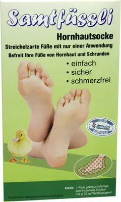 Produktbild von Samtfüssli Hornhautsocke 1 Paar