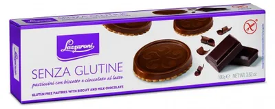 Immagine prodotto di Pasticcini Biscotto/Cioccolato Al Latte 100 G