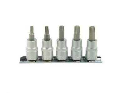 Immagine prodotto di Set di bit Torx 5pcs 3/8" T25 - T50 01199