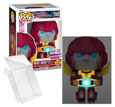Produktbild von Funko Pop! Retro Toys: Transformers - Hot Rod with Matrix #150 Elite Exclusive (7500 PCS Limited)