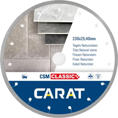 Image de Disque diamanté Carat pour carreaux CSM CLASSIC 230 x 25,40 mm CSMC230400