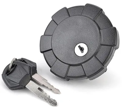 Image de Cache de réservoir avec clé - Pour motos Yamaha
