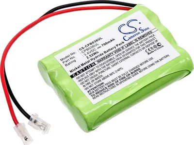 Produktbild von TECHTEK Akku Kompatibel mit [Universal] AAA x 3 Ersetzt 60AAAM3BMU, für AAA x 3