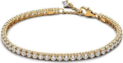 Immagine prodotto di Pandora Bracciale tennis scintillante 561469C01 Bracciale da donna, Dimensione bracciale: 18 cm