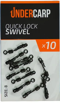 Produktbild von Unter Karpfen Schnellwechselwirbel mit Clip - 8