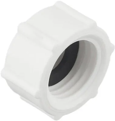 Productafbeelding van Afvoerklepdeksel met O-ring voor zandfilterpomp modellen 11456 en 11385, kunststof vervangende zwembadafvoerdop