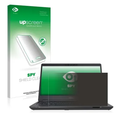 Produktbild von upscreen Spy Shield Clear Premium Blickschutzfolie für Fujitsu Lifebook U7311 selbstkelbend (3542807)