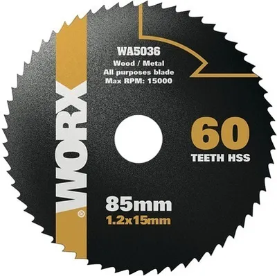 Obrázok produktu pre Pílový kotúč Worx 60 Z
