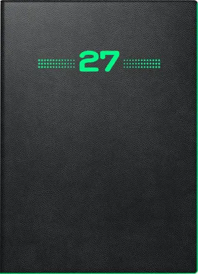 Produktbild von BRUNNEN Taschenkalender Mod. 736 2027 „Neon“ | A6, Kunststoff