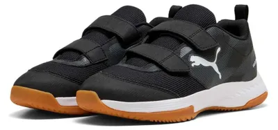 Produktbild von Puma Handballschuhe Varion 3 mit Klettverschluss Kinder, schwarz, 29
