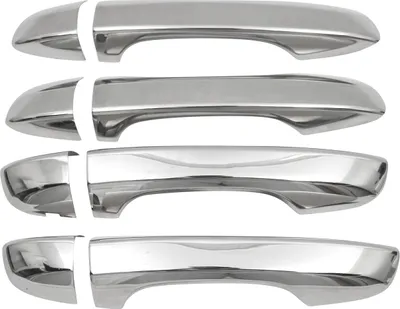 Obrázek produktu pro Krytky klik dveří pro VW Touareg 2010-2015 nerezová ocel stříbrná 8ks