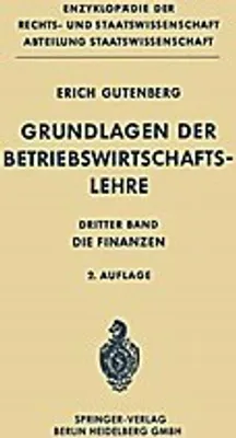 Obrázek produktu pro Grundlagen der Betriebswirtschaftslehre