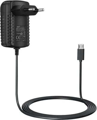 Produktbild von Adapter für die Umwandlung von Wechselstrom (AC) in Gleichstrom (DC), 5V, 2A - mit Micro-USB-Stecker
