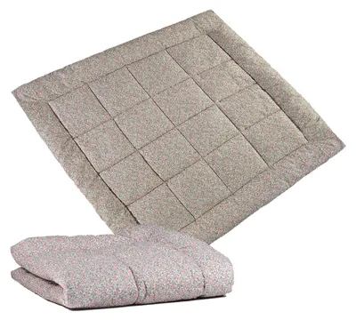 Produktbild von Faltbare Baby-Spielmatte 100 x 100 cm aus 100% Baumwolle