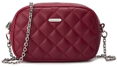 Produktbild von David Jones - Dämen Kleine Umhängetasche - Mini Crossbody Bag Kunstleder - Handtas