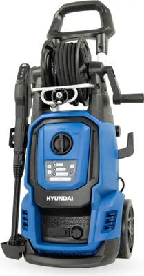Produktbild von HYUNDAI Elektro-Hochdruckreiniger HPW2400CRE (2400W, 195bar, 450 l/h, Schlauchtrommel, Blau)