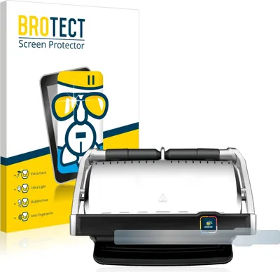 Produktbild von BROTECT Schutzglas für Tefal OptiGrill Elite XL Schutzfolie Panzer Folie Glas Display Schutz klar