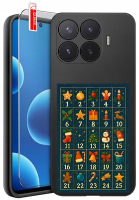 Productafbeelding van Beschermhoezen voor de Xiaomi 17T Pro – Designs | Mat siliconen hoesje + 9H-glas