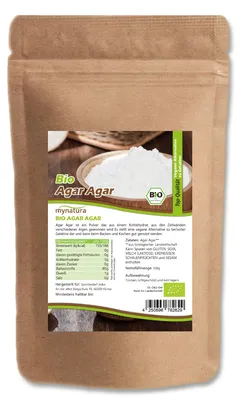 Produktbild von Mynatura  Agar Agar – ab 500g Beutel