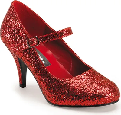 Produktbild von Funtasma GLINDA-50G Mary Jane Pumps Rot Glitter EU 36