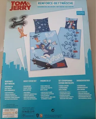 Produktbild von Tom & Jerry - Wendebettwäsche - 80 x 80 / 135 x 200 cm