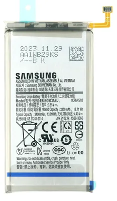Produktbild von Samsung Galaxy S10 SM-G973F Akku EB-BG973ABU - 3400 mAh