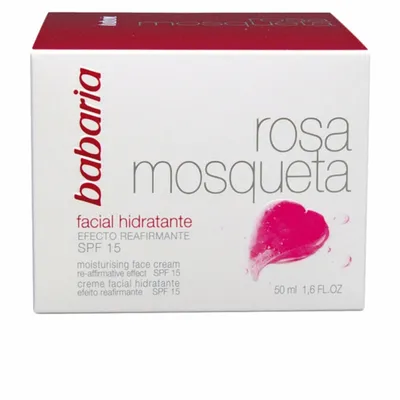 Produktbild von Babaria Face Cream 24 Hour Moisture Rose hip Oil Spf15 50ml