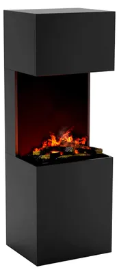 Productafbeelding van Elektrische Haard Vrijstaand - Waterdamp Opti-Myst - 170x60 cm - Zwart - Sfeerhaard