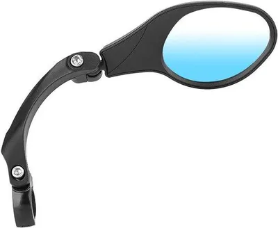 Produktbild von Fahrradspiegel - Rückspiegel - Sichere Fahrräder - 360 Grad verstellbar - 8,5 x 6 cm - Schwarz