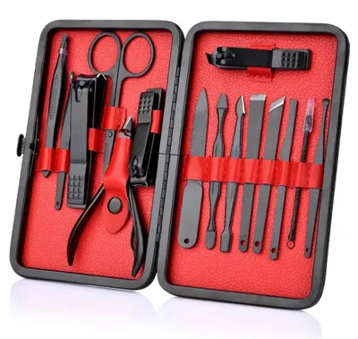 Produktbild von Elegantes Nagel- und Nagelhautpflege-Set – 15-teilig