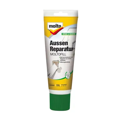 Produktbild von Molto Reparaturspachtel Moltofill Außen Weiß 330 g Fertigspachtel