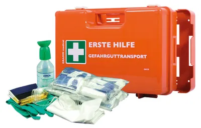 Produktbild von Gramm Medical Verbandkoffer für Gefahrguttransporte mit DIN 13 164
