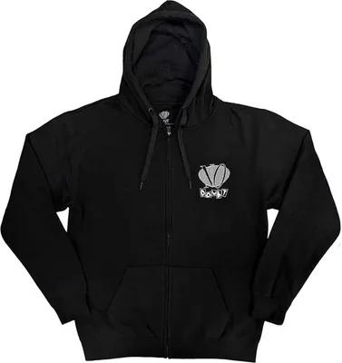 Obrázek produktu pro No Doubt - Mikina s kapucí a zipem po celé délce pro muže/dámy uni RO9672 (XL) (Black)