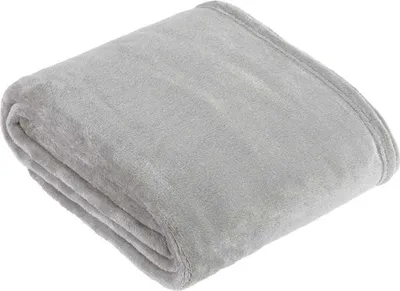 Produktbild von Furn - "Harrow" Überwurf, Fleece RV3654 (140 cm x 180 cm) (Grau)