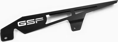 Obrázek produktu pro Ochranný kryt řetězu kompatibilní se Suzuki GSF 600 Bandit / S BJ 1995-99 / GSF 1200 Bandit / S BJ 1996-06 / GSF 1250 Bandit / S BJ 2007-14 Logo černé