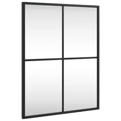 Immagine prodotto di Specchio da Parete Nero 40x50 cm Rettangolare in Ferro