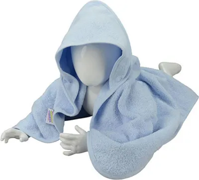 Produktbild von A&R 032.50 | Baby Hooded Towel / 75 x 75 cm - Farbe: Graphite/Anthracite Grey/Anthracite Grey - Größe: 75 x 75 cm