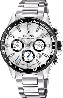 Produktbild von Festina Edelstahl Herren Uhr Armbanduhr silber Elegant D2UF20560/1
