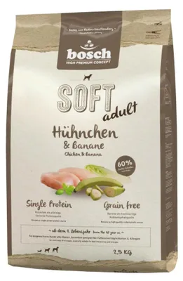 Obrázek produktu pro Bosch Soft Hühnchen & Banane - 2,5 Kg