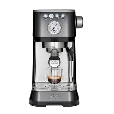Produktbild von SOLIS Barista Perfetta Plus 1170 V2 Siebträgermaschine, Schwarz