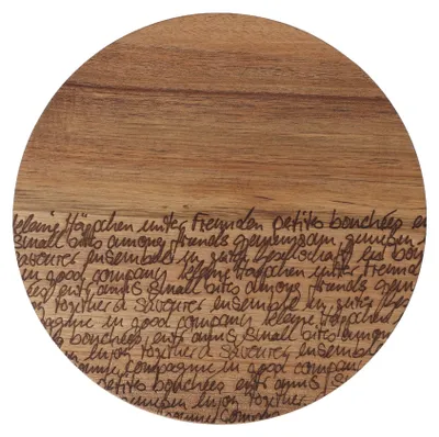 Produktbild von Räder Häppchenweise Brettchen D.20cm H.1,5cm