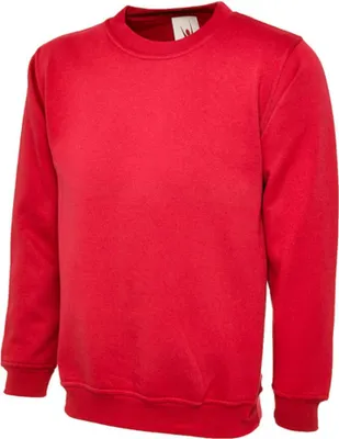 Produktbild von Sweatshirt "UC201" Heavyweight - Uneek Red 2XL
