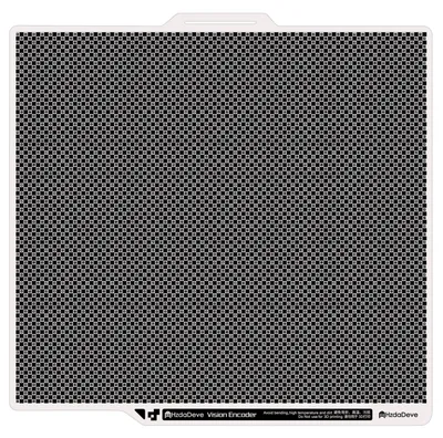 Vision-Encoder 257,5 x 257,5 mm, Kalibrierungswerkzeug für 3D-Drucker