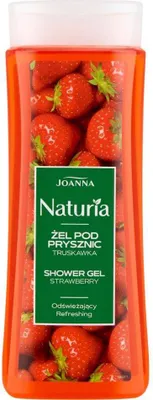 Image de Joanna Naturia Gel douche rafraîchissant Fraise, 300 ml