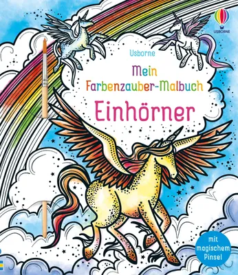 Produktbild von Mein Farbenzauber-Malbuch: Einhörner