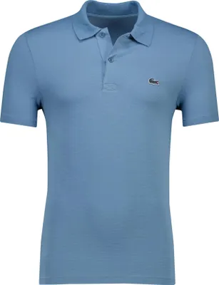 Produktbild von Lacoste Regular Fit Polo Piqué Blau 2-Knopf