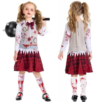 Produktbild von Solidchoice – 3-teiliges Zombie-Kostüm-Set für Kinder