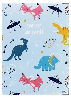 Zdjęcie produktu dla Kolorowy album zdrowia dla dziecka – 16 x 22 cm – Dinocosmo