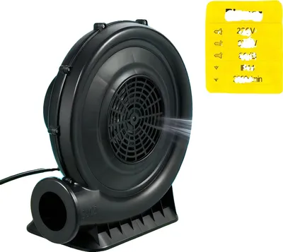 Produktbild von Aufblasbarer Bläser, 370W Leistung, 220V Spannung, 2800U/min Drehgeschwindigkeit, 340m³/h Luftvolumen, IP44 Staubschutzrate